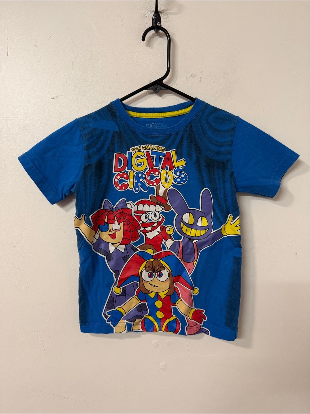 The Amazing Digital Circus Blue Graphic Kids Tee